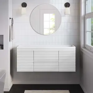 Modway Render 48" Single Sink Compatible (Not Included) Bathroom Vanity Cabinet in White