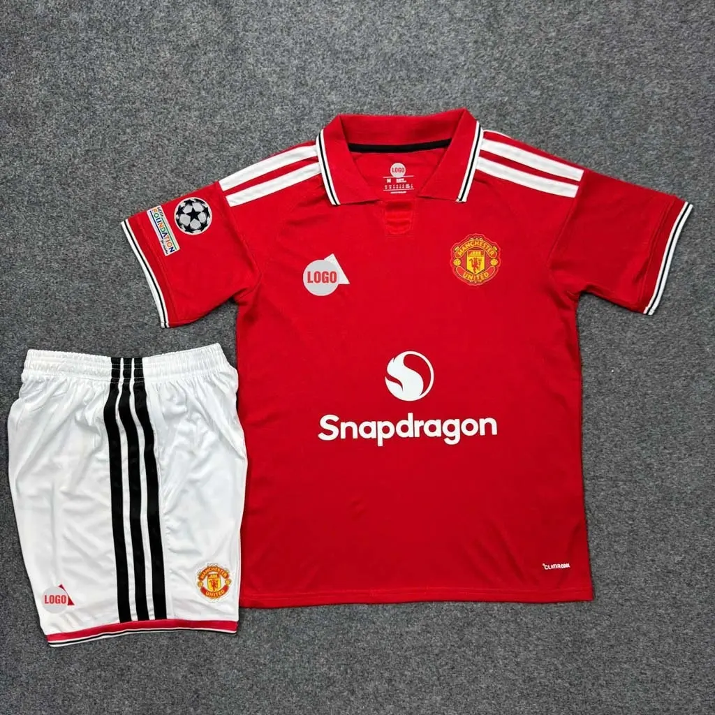 Manchester United Home Football Kit 2026/2027 - Premium Polyester Fabric, Full Logo