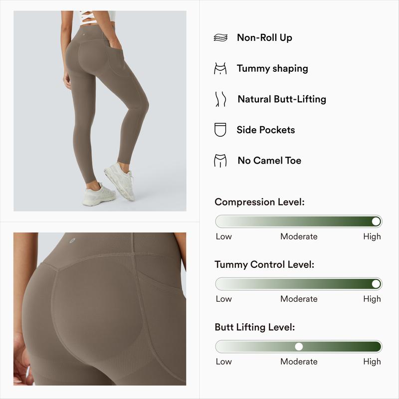 Halara UltraSculpt High Waisted Butt Lifting Tummy Control Pocket Shaping Workout Leggings   #TikTokShopHolidayHaul