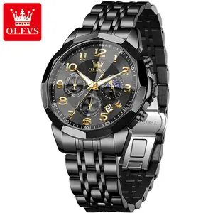 OLEVS 2025 new brand men's watch high-end handsome trendy cool men's watch waterproof luminous