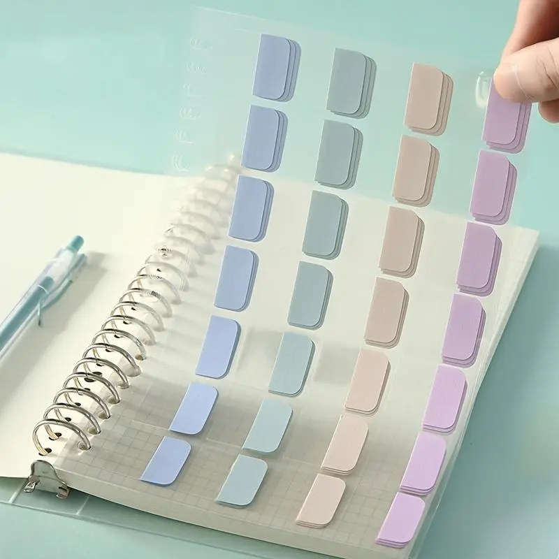 Writable Index Label Sticker, 4 Sheets Simple Index Label Sticker, Stationery & Supplies for Home School Office