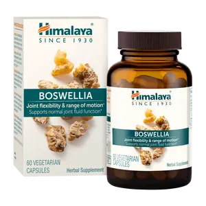 Himalaya Boswellia 60 Vegetarian Capsules Ayurvedic Supplement for Joint Function Herbal Wellness Blend