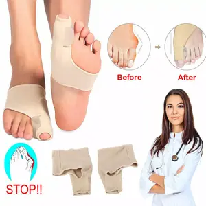 1 Pair Big Toe Bunion Splint Straightener Corrector Foot Pain Relief