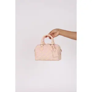 Pre-owned Louis Vuitton Designer Handbag/Wallet Limited Edition Monogram 'Stardust' Empreinte Speedy 20 Drop 20