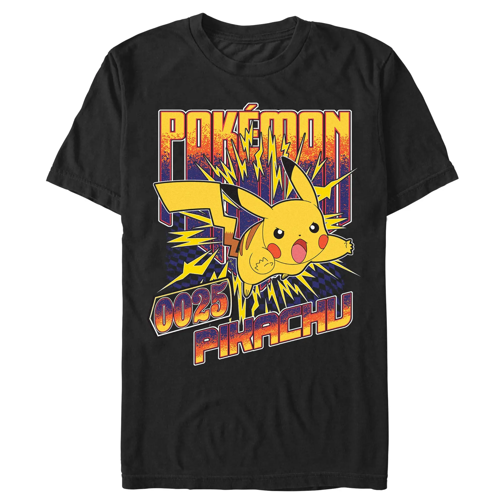 Mens Pokemon Static Pikachu T Shirt
