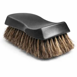 EZ Detail Supply Premium Leather Cleaning Brush – Soft Bristle Interior Detailing Tool