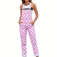 Pink Checkered