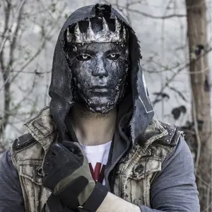 Halloween Abyss King Mask Walker King Cosplay Mask Halloween Noble King Mask Full Venice Mask Clothing Accessories party costume