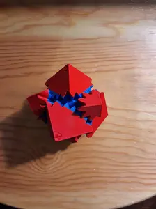 Screwless Cube Gear Toy Perfect for kids when traveling, keeps kids occupied, and vibrant colors.