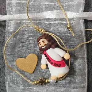 30PCS Little Jesus Figures, Mini Jesus Figurines in Bulk, Multicolor Tiny Jesus Figures, Miniature Figurines to Hide and Seek Religious Gifts for Easter Egg Stuffers (30PC)