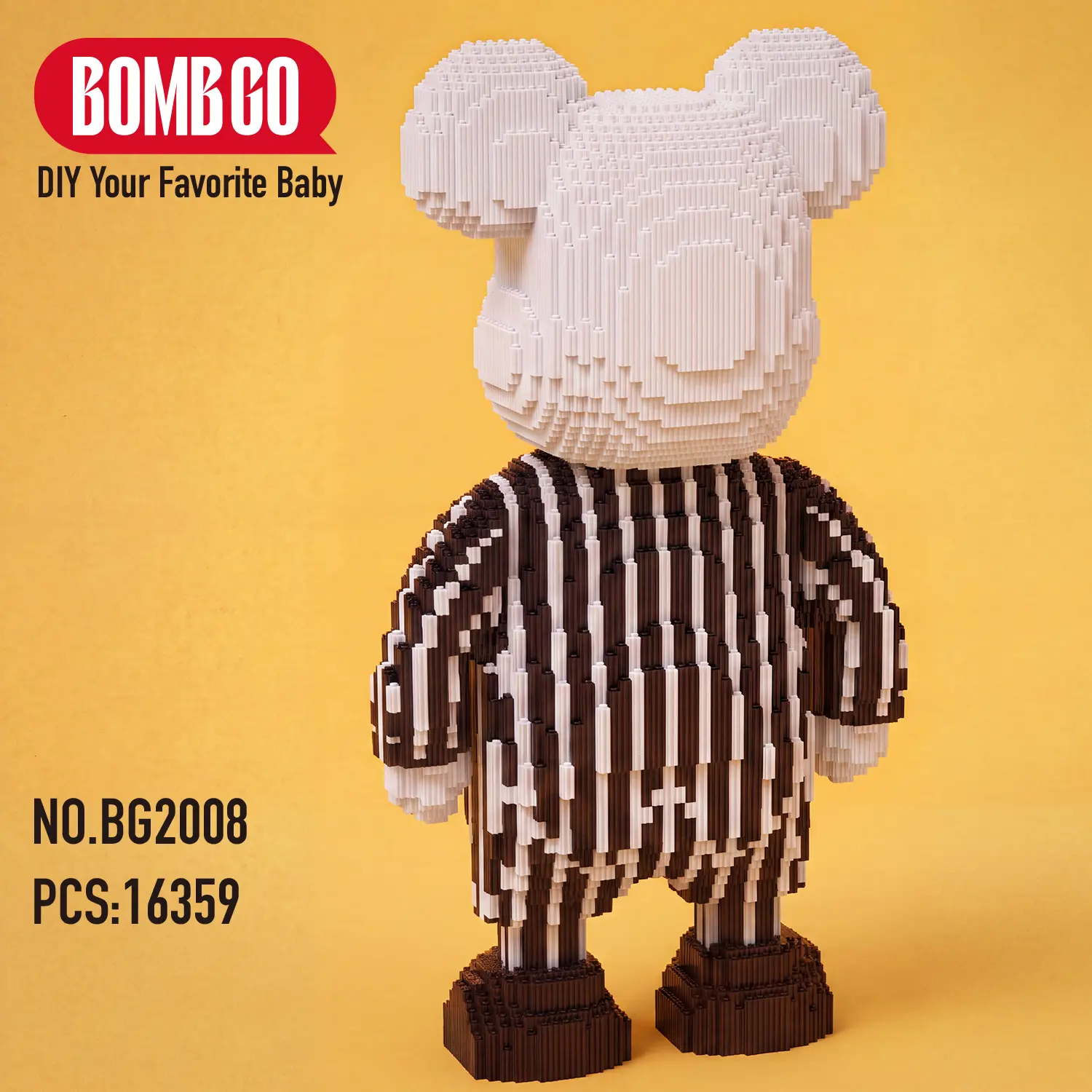 BOMBGO  Building Block, 16359+ PCSToys,BG2006,Birthday Gift,Christmas Gift,Educational Building Blocks,Trend Decoration,Cool Gifts,Brick,Family Bonding BlackFriday Christmas