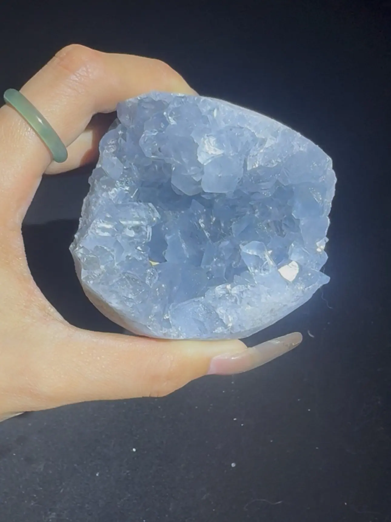 A2 natrual blue selestite