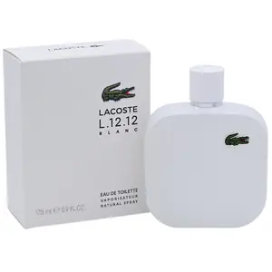 LACOSTE L.12.12 Blanc Aromatic Men's Premium Fragrance - 5.9 oz EDT White Spray Natural Cologne, Unique Crisp Scent, New in Box, Bottle Men's Fragrance