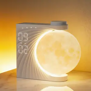 Sunrise Alarm Clock for Heavy Sleeper, 10 Natural Sleep Sounds, Digital Dimmable Clock With 10 RGB Light, Dual Alarm & Snooze, Ideal Gifts#mothersdaygift