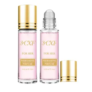 YCXF 0.53FLPheromones Perfumes for Women Long Lasting Roll On Perfume Oil Travel Size 15ml to Amplify Charm Boost Social Interactions Attract Men with Premium Cologne Fragrances Cosmetics Fruit Woody Floral