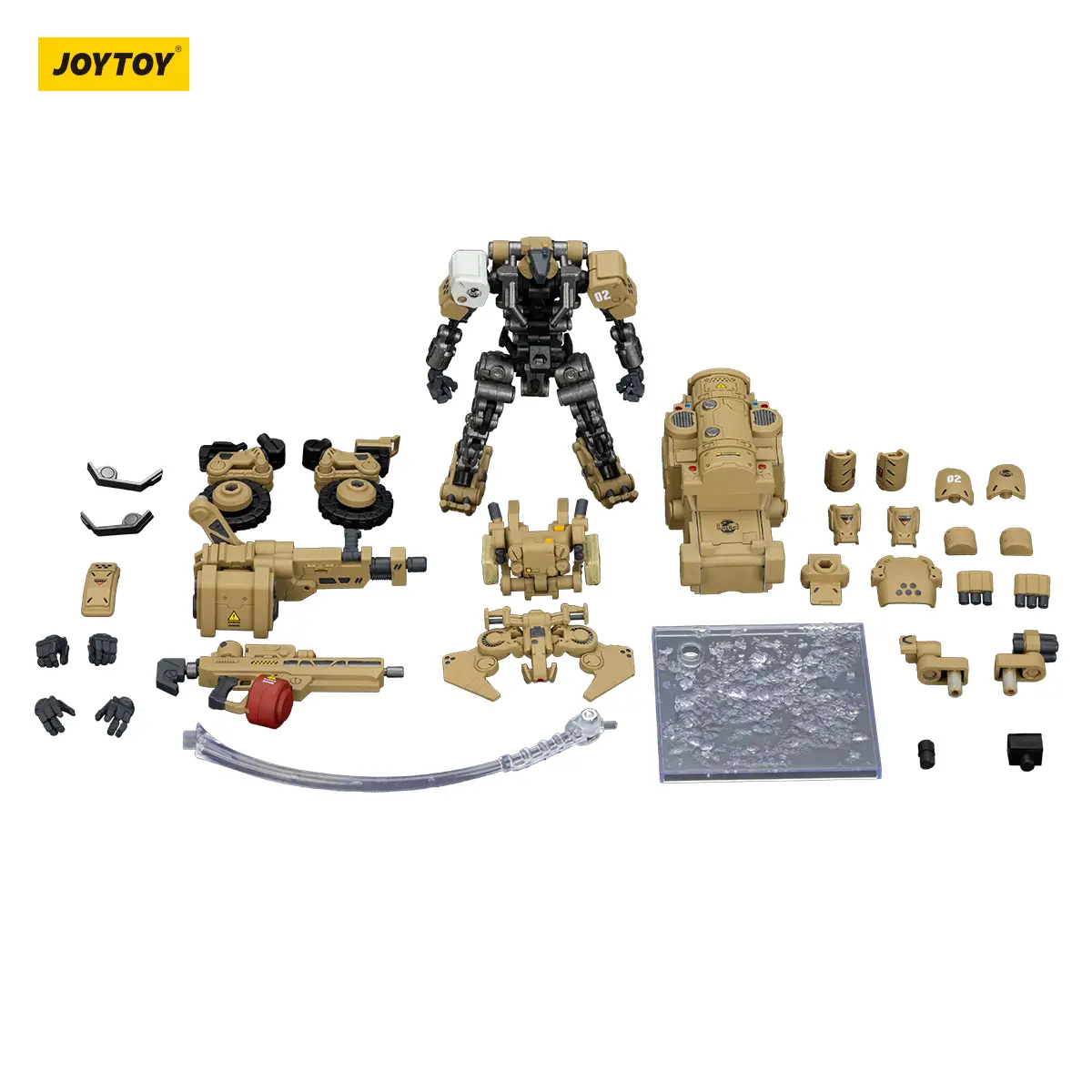 JOYTOY 1/25 Action Figures Mech 13.6cm Fear XS-01 Night Raid type