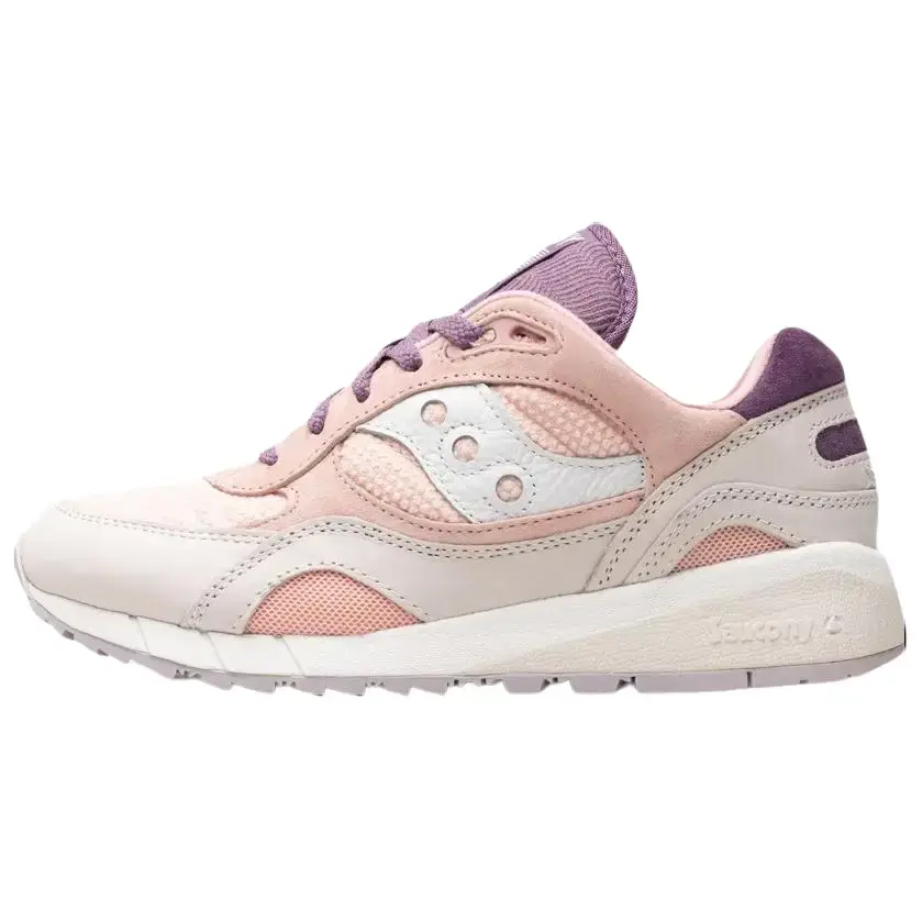 Women's Saucony Shadow 6000 'Pink Purple' Classic Sporty Running Sneaker, Lightweight, Breathes Easy