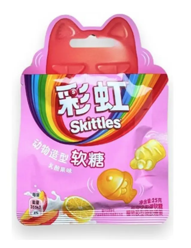 Skittles Mini Gummies Lactic Fruit 25g