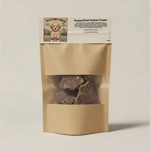 Venison Treats - Freeze Dry Dog Treats - High-Quality Dog Treats for Healthy Snacking