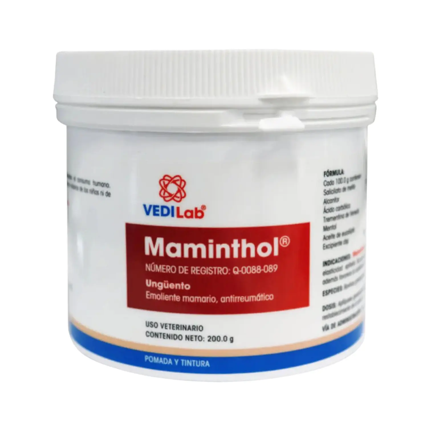 Maminthol - Ointment 200g made in mexico - Massage Body Oinment