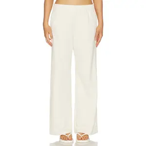 THE UPSIDE Navar Marnie Wide Leg Pant in Cream