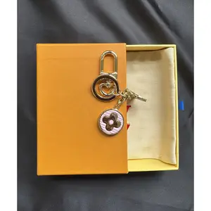 Personalized Gold Initial Keychain | Designer Inspired Bag Charm with Dust Bag | Luxury Purse Accessory Gift for Women | Viral TikTok Find