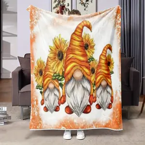 Ultra-Soft HD Digital Printed Blanket - Cozy, Lightweight, Machine Washable, Suitable for Sofa, Bed, Office Nap |   Polyester Throw Blanket Suitable for All Seasons |   Perfect gift for friends and parents, multifunctional nap blanket