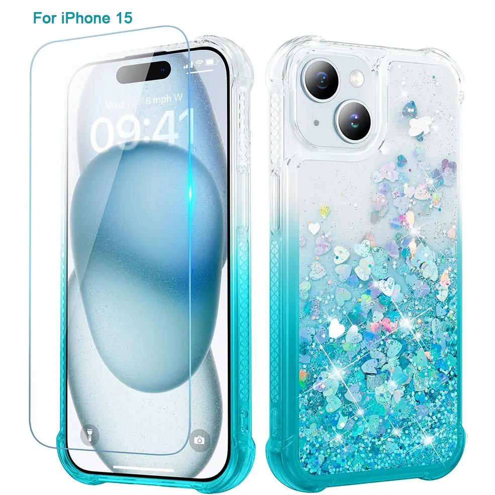 iPhone 15-Gradient Teal