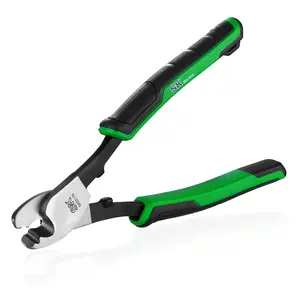 #fathersdaygift SK 8-Inch Cable Cutter, High Leverage Wire Cutter for Cutting, Stripping and Crimping, Heavy-Duty Cable Cutting Pliers for Aluminum, Copper, Wire, and Communications Cable