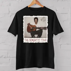 Vintage Bruno The Romantic Tour T-Shirt, Retro Style Concert T-Shirt, Music Graphic T-Shirt, Pop R&B Fan Gift, Aesthetic Tour Merch Unisex, Gift For Fan