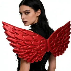 Demon Angel Wings for Halloween, Role-Playing, Music Festivals, Costume Accessories, Perfect for Parties and Events