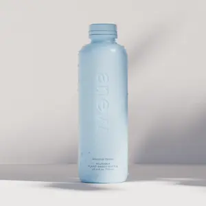 Anew Reusable Plant-Based Bottle Filled with Naturally Alkaline Water from New Zealand Microplastic Free Dishwasher Safe 25.4 fl.oz