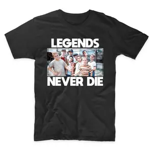 1990s Sandlot Legends Never Die Squad Crew Shirt : Adult - Youth - Toddler Printed Shirt F101, Graphic Shirt, Fun and Expressive