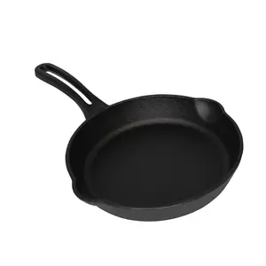6in Cast Iron Camping Skillet