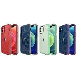 For iPhone 12 Mini - Dual Layer Hybrid TPU + PC Case