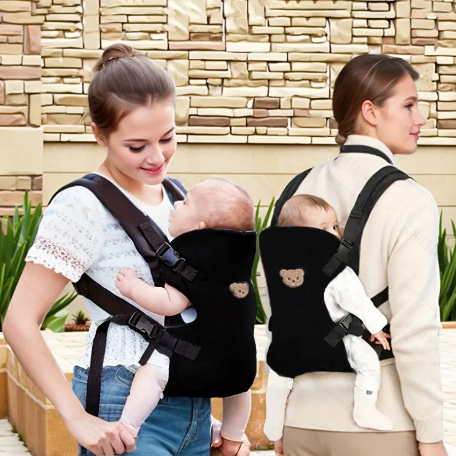 Baby Carrier Backpack Ergonomic Design, Convertible Front/back Carry, Suitable for Newborns to Toddlers, Weight 3.6-14.5 Kg, Comfortable, Lightweight Ergonomic Carrier, Adjustable Ergonomic Carrier, Ergonomic Infant Carrier
