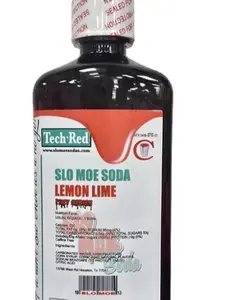 Lemon Lime w/ Tech Red Flavor Soda - 16oz Pint