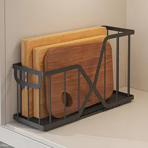 1pc/2pcs Under Sink Storage Cabinet with Pull-Out Metal Drawers - 2 Design Options, Powder-Coated Black Finish, Space-Saving Organizer for Kitchen & Bathroom Essentials, Easy Assembly, Durable Plastic/Metal Construction, Fits Narrow Spaces