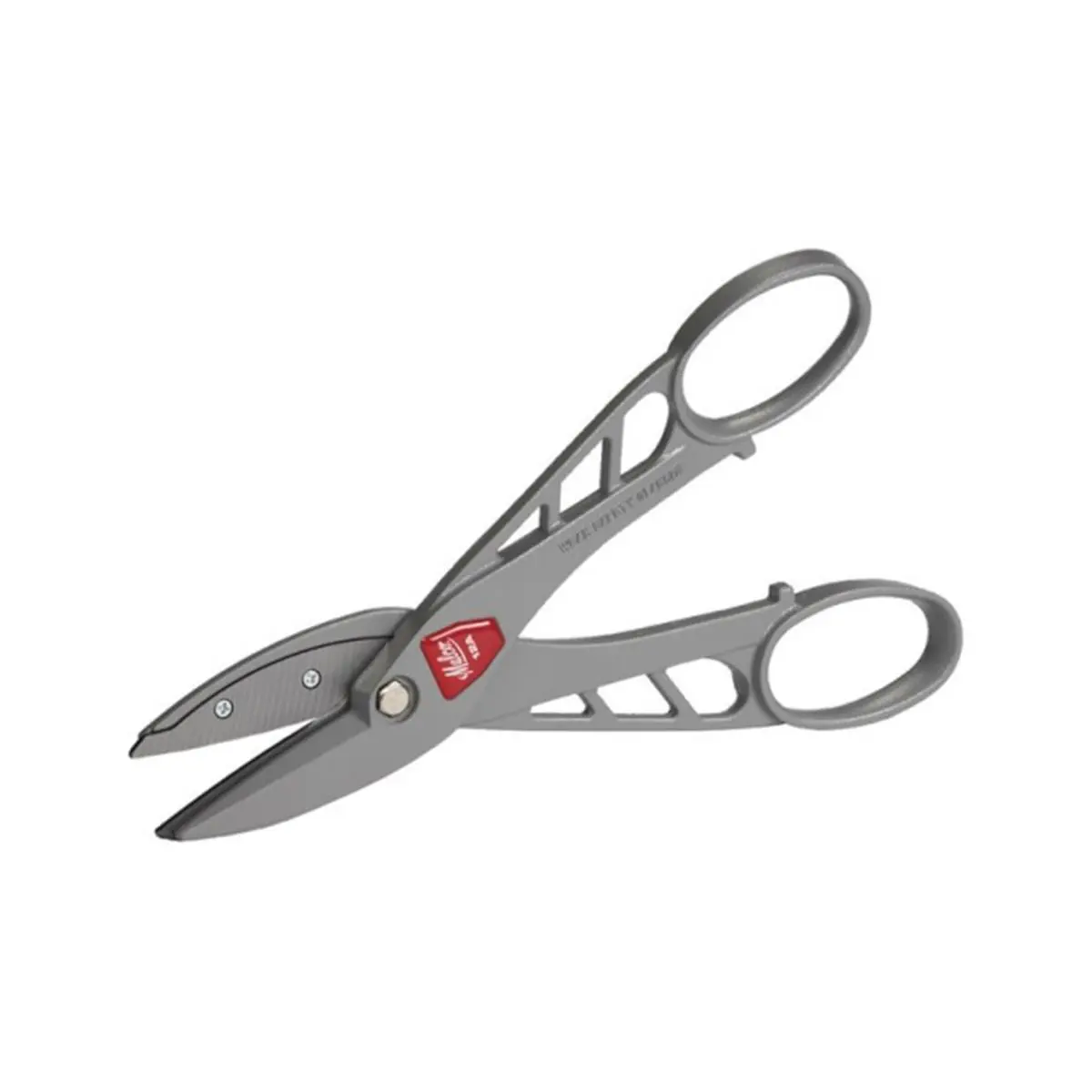 Malco Products M12 N-M12 Classic Style Andy Snips Metal Cutter Scissors, 12 in, Carded, for Aluminum & Vinyl, Sheet Metal, Full 3" Cutting Length, Easy Blade Replacement
