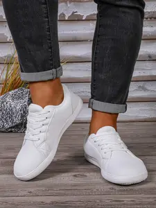 Men's and Women's Wide Minimalist Barefoot Casual Sneakers, Closed, Zero Drop Sole, Optimal Relaxation, Mesh Fabric Upper, Rubber Material, Wide Fit, Walking Shoes