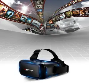 K2 Smart VR Glasses Virtual Reality Mobile Phone 3D Cinema for Children Business Public Fashion Adults Elderly Resin Head Mounted with 4-Part Pupil Distance Adjustment