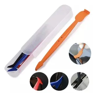 4in1 Car auto jeep van SUV Wrap Sticks Micro Squeegee Vinyl Tuck Tool Gasket Edge Window Tint film PPF installtion tools 4 piece set
