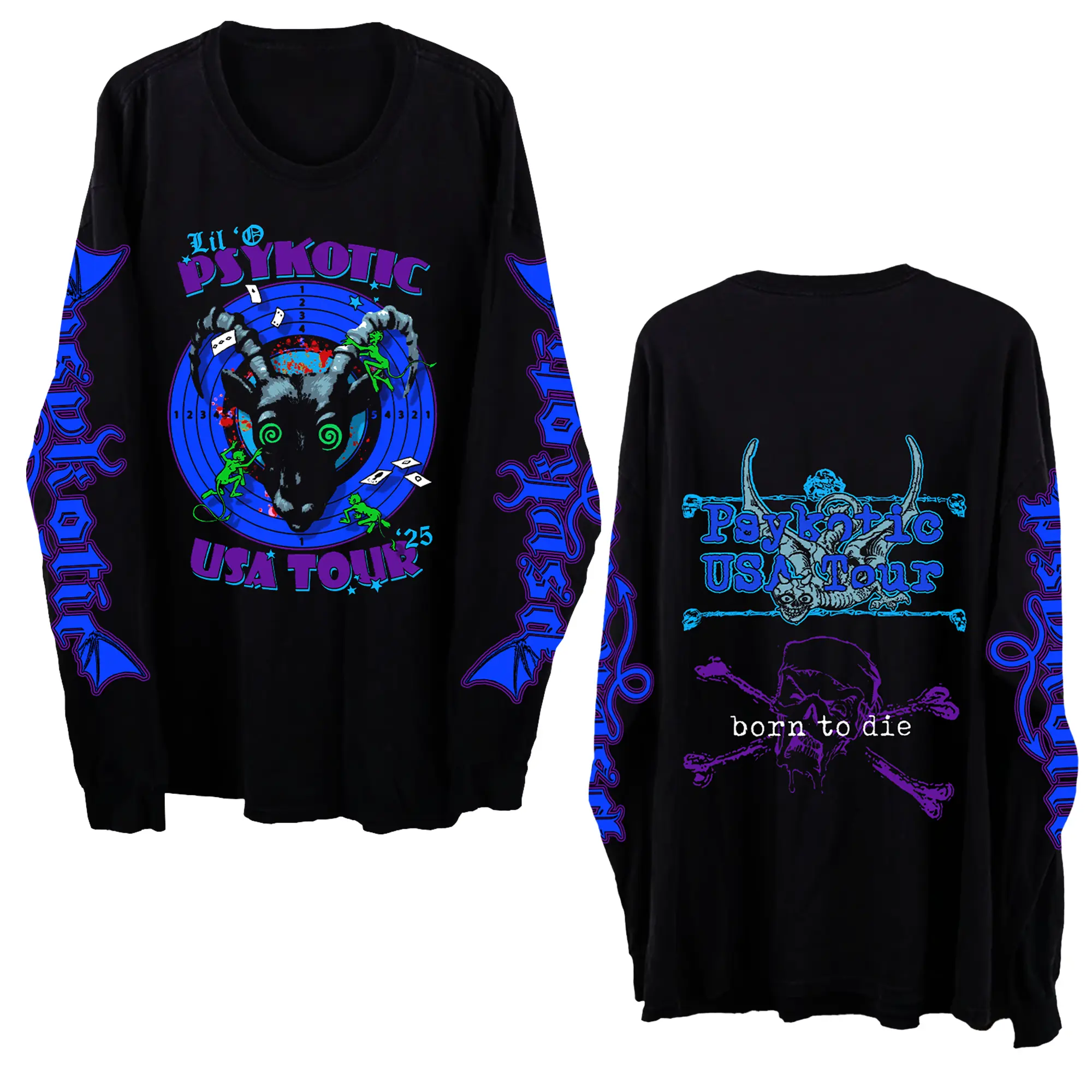 OsamaSon Target Practice Long Sleeve, Rapper Graphic Athletic Shirt, Music Apparel, Bullseye Design, Streetwear Gift Idea