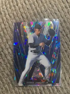 2024 George Lombard Jr. leaf metal card #'d 12/12 New York Yankees Rookie SP