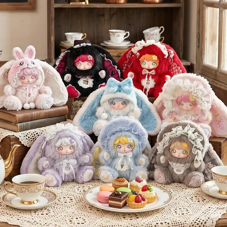 LUXI-Angel I Bunny 800% Series 3 Sweetheart Plush  Blind Box Collectibles