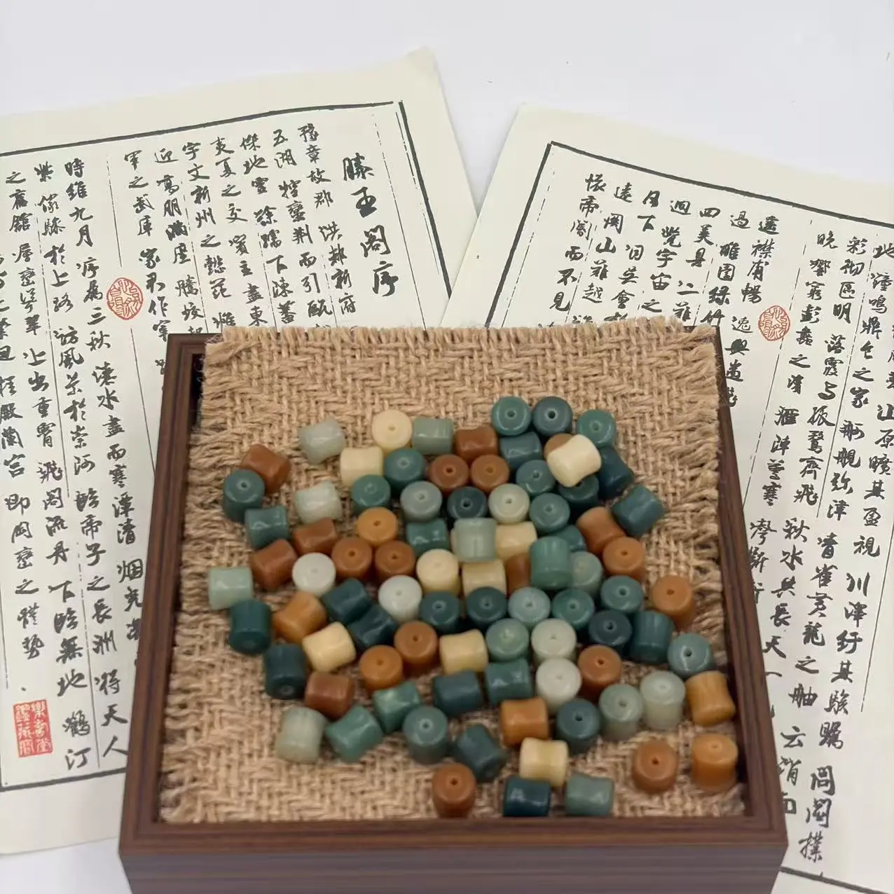 Bamboo Joint Bodhi Beads