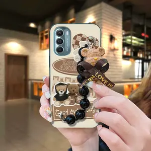 cute Cartoon Phone Case For MOTO G Stylus 5G 2022 silicone Simplicity Anti-knock Waterproof soft case Skin-friendly feel Dirt-resistant Back Cover protective case