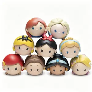 DISNEY Chibi Princess Blind Box – Collectible Mini Figurine with Surprise Character Reveal, Perfect Display Piece for Disney Fans and Collectors