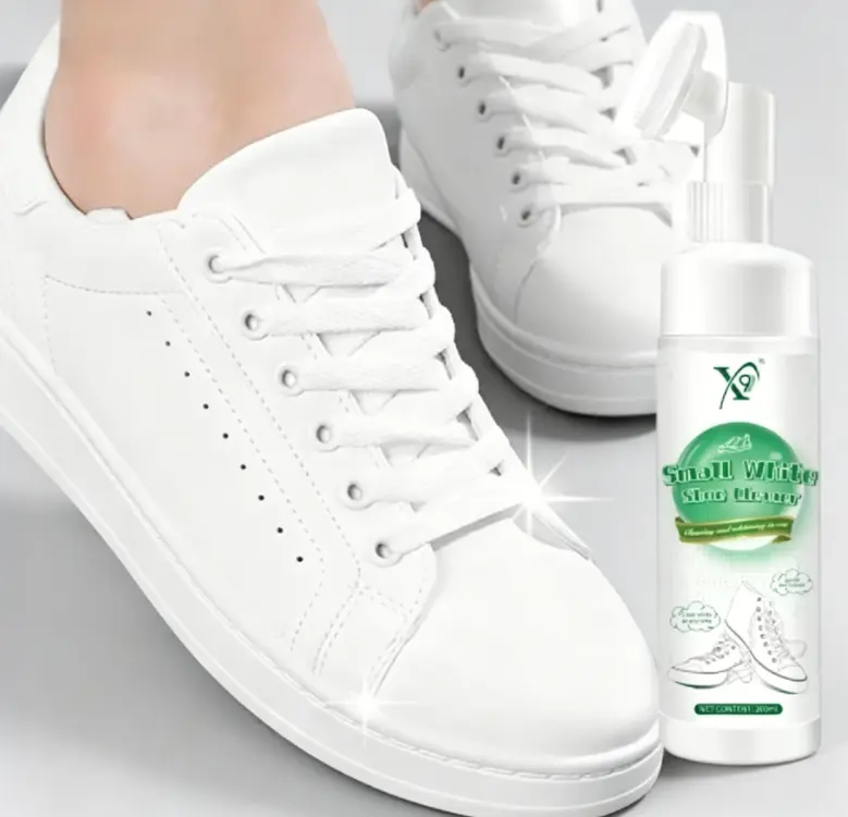 Foam Cleaner For White Shoes Whiten Cleaning Stain Dirt Remove Yellow Spray Foam Cleaner Decontamination White Shoes Cleaning