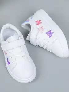 Girls' Casual Sports Shoes, Sport Trainers, Fashion Daily Wear, Perfect for School and Play, Comfortable Design Student Shoes